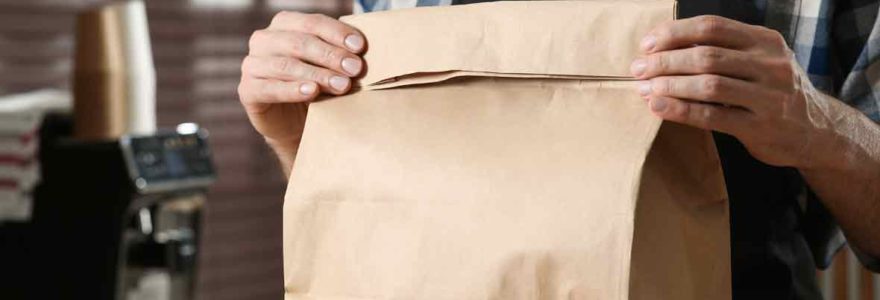 sacs en papier kraft
